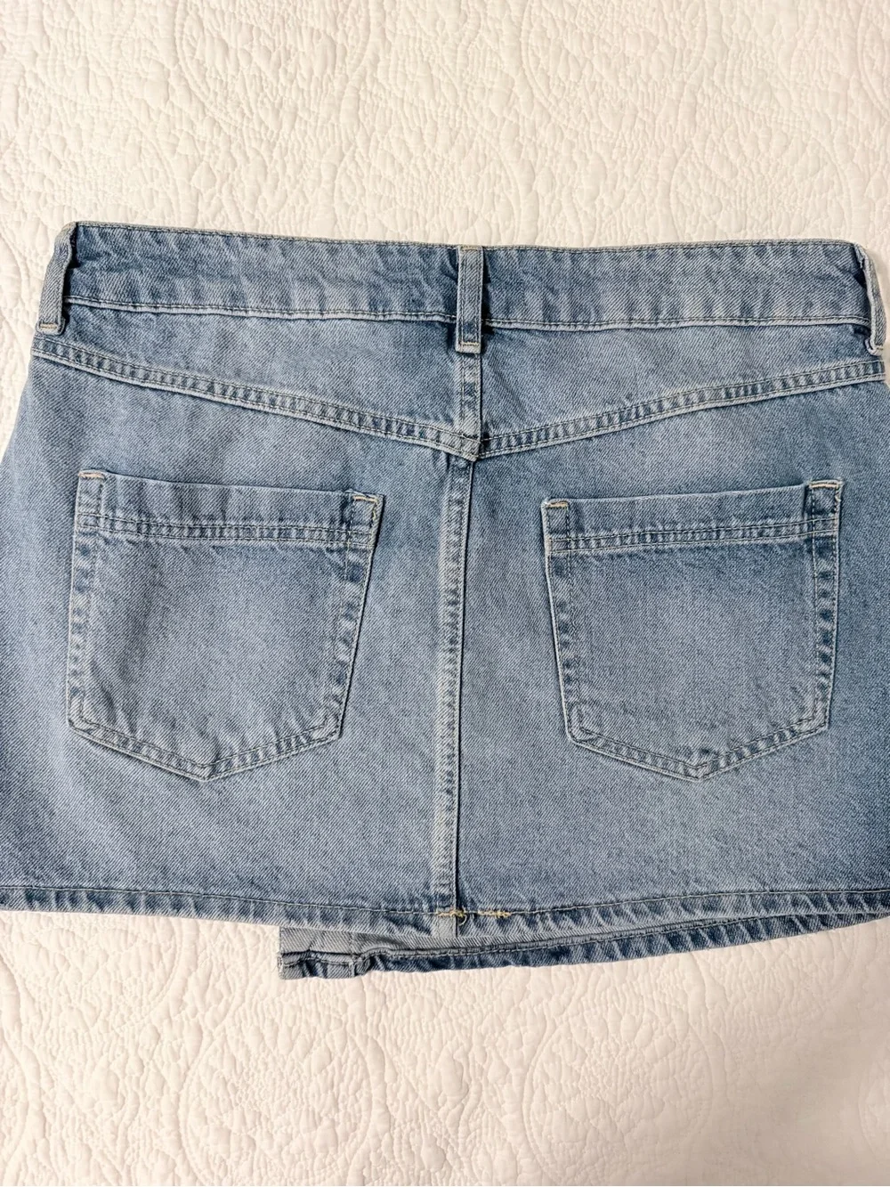 Free People Wynne Denim Skirt